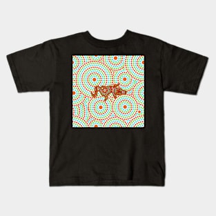 Awesome Aboriginal Dot Art Kids T-Shirt